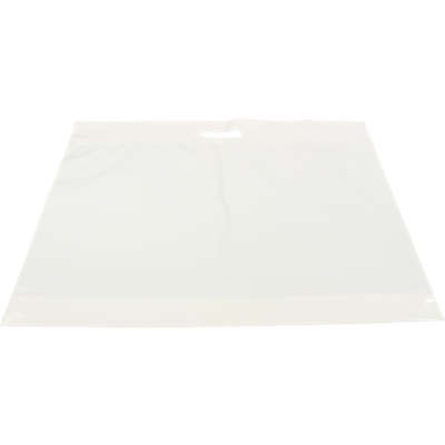 Tas | LDPE | dKT | 65x 5x50cm | draagtas | wit | 250 stuks