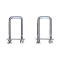 Pro+ U-beugel 40mm hoekig set van 2 stuks in blister - thumbnail