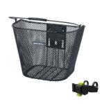 Basil bremen kf - fietsmand - voorop - inclusief kf stuurbochthouder - zwart - thumbnail