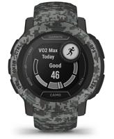 Garmin Instinct 2, Camo-Edition, Rugged Outdoor Watch with GPS, Built for All Elements, Multi-GNSS Support, Tracback Routing and More, Graphite camo - thumbnail