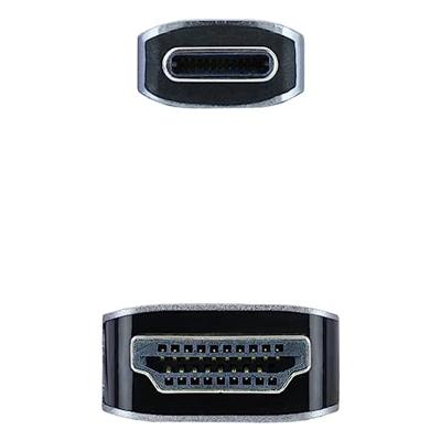 Kabel USB-C naar HDMI NANOCABLE 10.15.5102 1,8 m Zwart Kabel USB-C naar HDMI NANOCABLE 10.15.5102 1,8 m Zwart