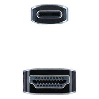 Kabel USB-C naar HDMI NANOCABLE 10.15.5102 1,8 m Zwart - thumbnail