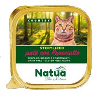 NATUA Country Sterilised Ham - nat kattenvoer - 100g - thumbnail