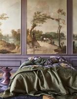 Essenza Essenza Leila dekbedovertrek Forest green 2p set 260x220 - thumbnail