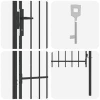 Hekpoort Grijs 100 x 150 cm Poedercoated staal - thumbnail