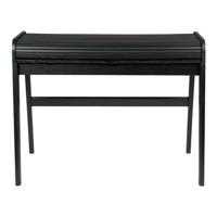 Zuiver Bureau 'Barbier' Eikenhout, kleur Zwart - thumbnail