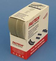 FASTECH® B25-STD081405 Klittenband Om op te naaien Haak- en lusdeel (l x b) 5 m x 25 mm Lichtgrijs 5 m - thumbnail