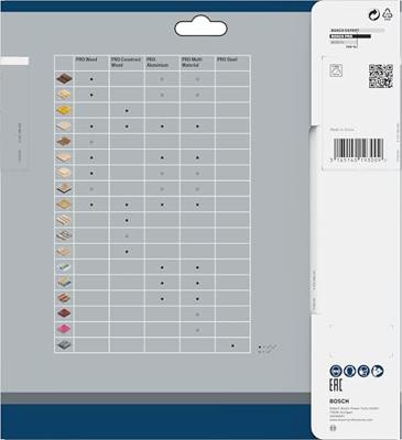 Bosch Accessories Multi Material 2608640510 Hardmetaal-cirkelzaagblad 200 x 30 x 2.4 mm Aantal tanden: 54 1 stuk(s) - thumbnail