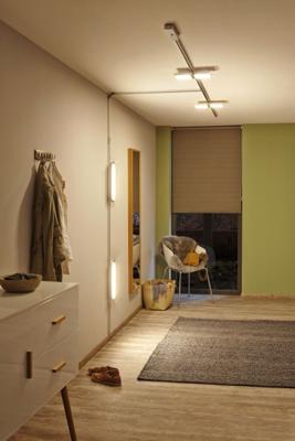 Paulmann Panel Loop 230V-railsysteem lamp URail LED vast ingebouwd 7 W LED Wit, Chroom Paulmann Panel Loop 230V-railsysteem lamp URail LED vast ingebouwd 7 W LED Wit, Chroom