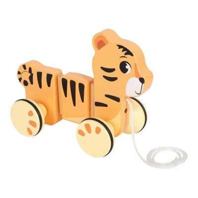 Small Foot - houten trekdier tijger safari fsc Small Foot - houten trekdier tijger safari fsc