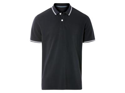 LIVERGY Heren poloshirt (Marineblauw, M)