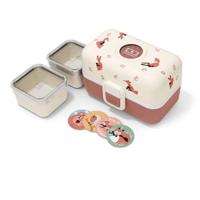 Kinderlunchbox - MONBENTO - 3 vakken - BPA-vrij - MB Tresor Fox - thumbnail