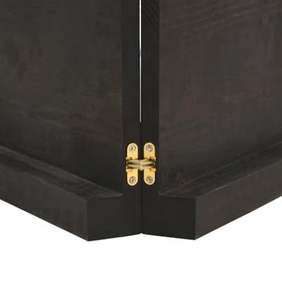 Tafelblad 160x60x6 cm behandeld massief eikenhout donkergrijs Tafelblad 160x60x6 cm behandeld massief eikenhout donkergrijs