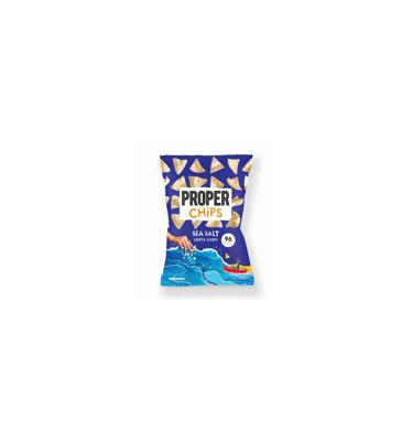 Proper lentil chips Sea Salt, zak van 20 g