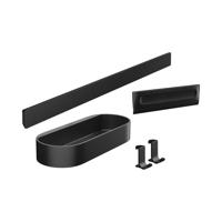 Bundelset Douche HansGrohe WallStoris Mat Zwart - thumbnail