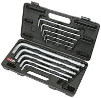 KS TOOLS Ks-tools hoeksleutel set "xl" pin key set 10 pcs. 6-point inside - thumbnail