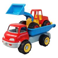 Androni Wagen met graafmachine - thumbnail