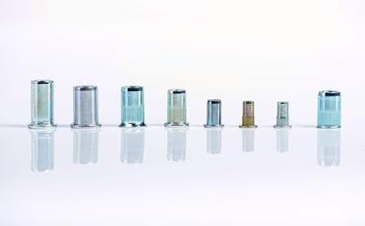 Gesipa Blindklinkmoer | klinknagelschacht d x l 6 x 11 mm M4 | staal standaard (vlakronde kop) | 500 stuks - 1433703 1433703
