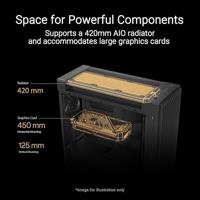 Asus PROART PA602 Midi-tower PC-behuizing Zwart - thumbnail