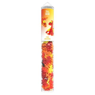 Plus Plus Plus-plus fire dragons 100 pcs tube (43745