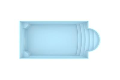 Fonteyn | Polyester Zwembad Bonaire 705 x 320 x 155 cm