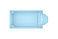 Fonteyn | Polyester Zwembad Bonaire 705 x 320 x 155 cm - thumbnail