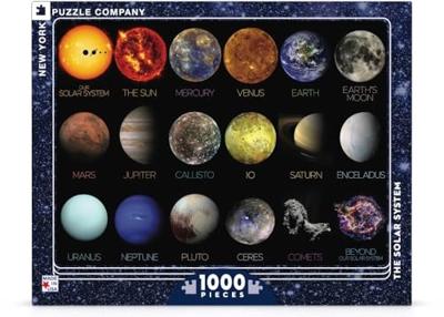 New York Puzzle Company De Zonnestelsel - 1000 stukjes