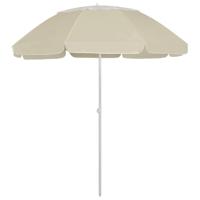 Strandparasol 300 cm zandgeel - thumbnail