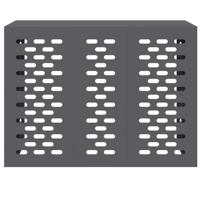 Airconditioner hoes Antraciet 110 x 50 x 80 cm Staal - thumbnail