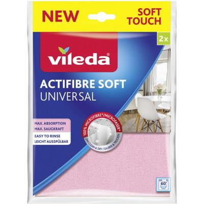 Doeken Vileda Actifibre Soft 171813 2,72 x 2 x 56 x 2 cm (2 Stuks) Doeken Vileda Actifibre Soft 171813 2,72 x 2 x 56 x 2 cm (2 Stuks)