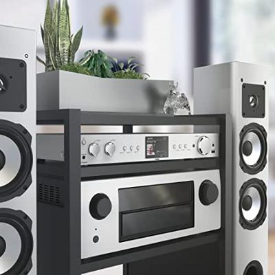 Hama Hifi-tuner DIT2105SBTX DAB+/internetradio/Bluetooth® RX & TX/app Zilver