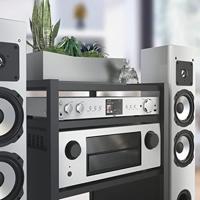 Hama Hifi-tuner DIT2105SBTX DAB+/internetradio/Bluetooth® RX & TX/app Zilver - thumbnail