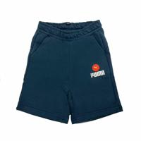 Kinder shorts Puma Blank Donkerblauw - Maat: 7-8 jaar - thumbnail