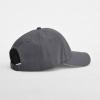 Beechfield CB195R Team Sports-Tech Cap - Graphite Grey/Light Grey - One Size - thumbnail