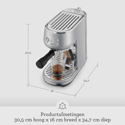Sage The Bambino Espresso apparaat Grijs - thumbnail
