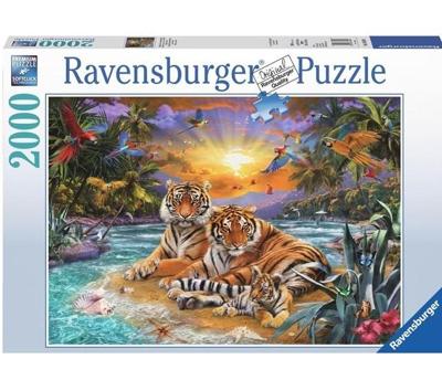 Ravensburger puzzel Tijgerfamilie 2000pc