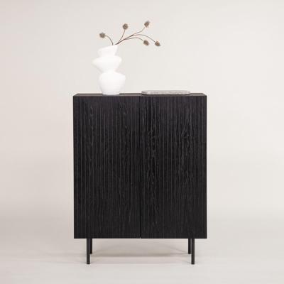 Nohr Opbergkast 'Aryana' 103 x 80cm, kleur Zwart Nohr Opbergkast 'Aryana' 103 x 80cm, kleur Zwart