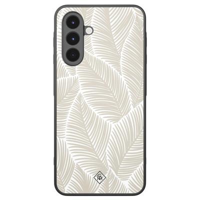 Samsung Galaxy A16 hoesje - Palmy leaves beige