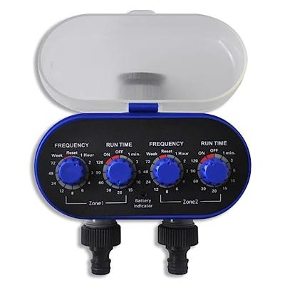 VidaXL Elektrische irrigatie watertimer (2 uitgangen)