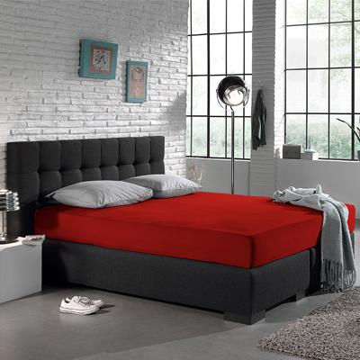 Dreamhouse Enkel Jersey 135 gr. Hoeslaken Rood 160/180 x 200