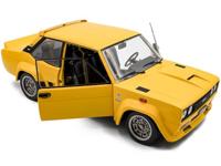 Solido Auto Fiat 131 Abarth 1980 geel Kant-en-klaar model Personenauto (model) - thumbnail