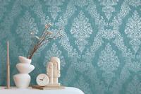 AS Creation Pure Elegance - Blauw - Barock - 397654 - thumbnail