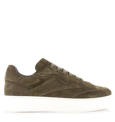 Antony Morato Boyer dark army sneakers Suede Heren