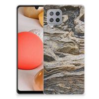 Samsung Galaxy A42 | TPU | Siliconen hoesje | Steen - thumbnail