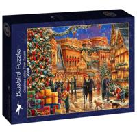 Christmas at the Town Square Puzzel 2000 stukjes - thumbnail