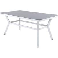 Nohr Tuintafel 'Sauel' Spraystone, 160 x 90cm, kleur Wit - thumbnail