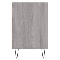 Tv-meubel 100x35x55 cm bewerkt hout grijs sonoma eikenkleurig - thumbnail