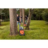 Black & Decker Black and Decker Grasmaaier Elektrisch Instelbare maaihoogte, In hoogte verstelbare greep met klapfunctie 1600 W Snijbreedte max. 38 cm - thumbnail