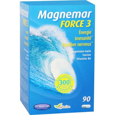 Orthonat Magnemar Force 3 Magnesium Capsules 90st Orthonat Magnemar Force 3 Magnesium Capsules 90st