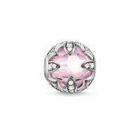 Sieraad Dames Thomas Sabo K0108-640-9 Zilverkleurig Roze 1,1 cm - thumbnail